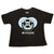 Blue Pacifier Tee in Black